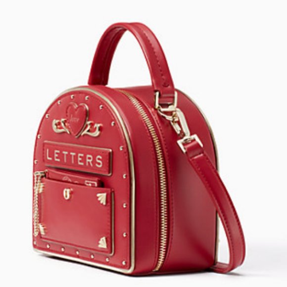 kate spade red yours truly mailbox purse crossbody bag RARE nwt - Picture 4 of 9